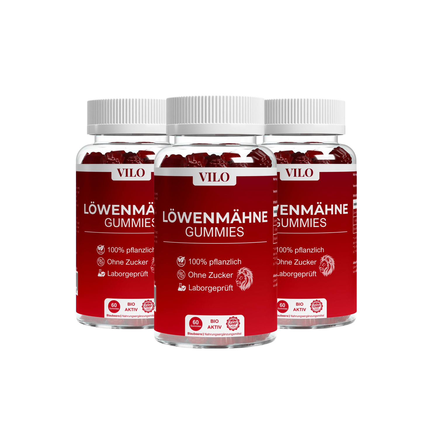 Löwenmähne Gummies