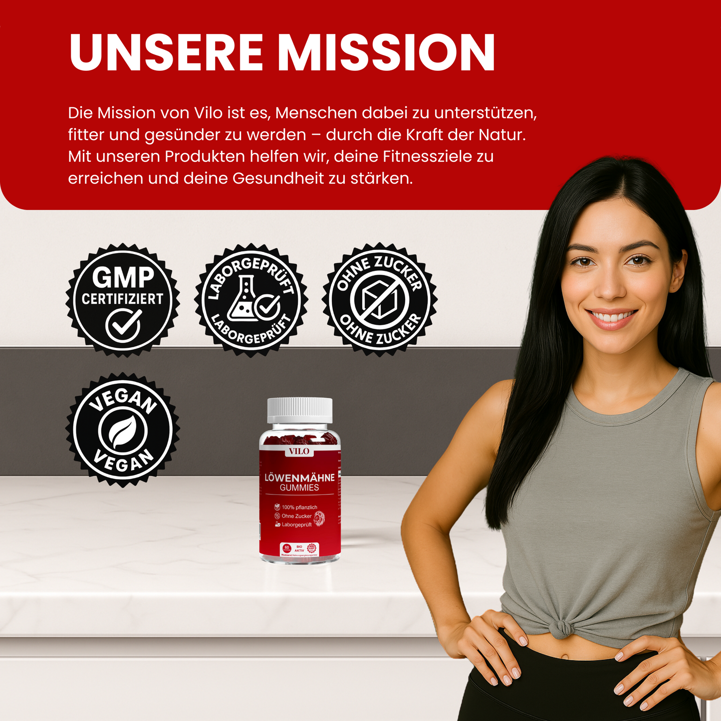 Löwenmähne Gummies