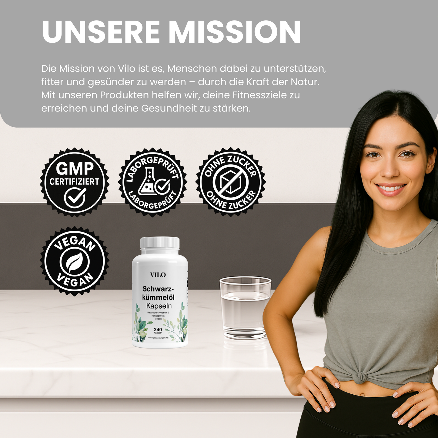 Ägyptisches Schwarzkümmelöl - 240 vegane Softgels