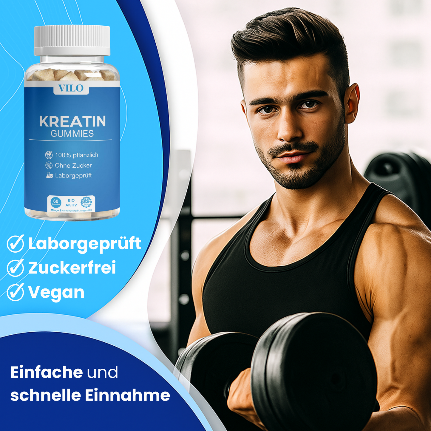 Kreatin Gummies - 90 Stk.